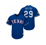 Men's Texas Rangers #29 Adrian Beltre 2017 Spring Training Cool Base Stitched MLB Jersey