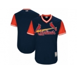 Men's 2017 Little League World Series St. Louis Cardinals Navy Jersey