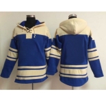 Kansas City Royals Blank Light Blue Sawyer Hooded Sweatshirt Baseball Hoodie