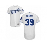 Men's Majestic Kansas City Royals #39 Jason Hammel White Flexbase Authentic Collection MLB Jersey