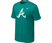 MLB Atlanta Braves Heathered Nike Green Blended T-Shirt
