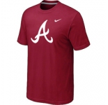 MLB Atlanta Braves Heathered Nike Red Blended T-Shirt