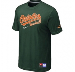MLB Baltimore Orioles Nike D.Green Short Sleeve Practice T-Shirt