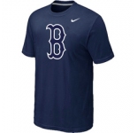 MLB Boston Red Sox Heathered Nike D.Blue Blended T-Shirt