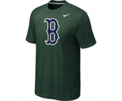 MLB Boston Red Sox Heathered Nike D.Green Blended T-Shirt