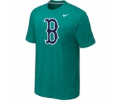 MLB Boston Red Sox Heathered Nike Green Blended T-Shirt
