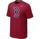 MLB Boston Red Sox Heathered Nike Red Blended T-Shirt