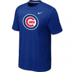 MLB Chicago Cubs Nike Blue Club Logo T-Shirt