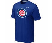 MLB Chicago Cubs Nike Blue Club Logo T-Shirt