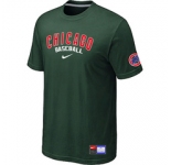 MLB Chicago Cubs Nike D.Green Short Sleeve Practice T-Shirt