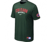 MLB Chicago Cubs Nike D.Green Short Sleeve Practice T-Shirt