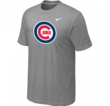 MLB Chicago Cubs Nike L.Grey Club Logo T-Shirt