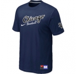 MLB Chicago White Sox Nike Away Practice T-Shirt D.Blue