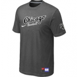 MLB Chicago White Sox Nike Away Practice T-Shirt D.Grey