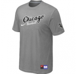 MLB Chicago White Sox Nike Away Practice T-Shirt L.Grey