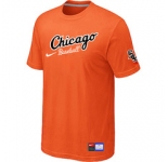 MLB Chicago White Sox Nike Away Practice T-Shirt Orange