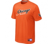 MLB Chicago White Sox Nike Away Practice T-Shirt Orange