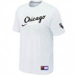 MLB Chicago White Sox Nike Away Practice T-Shirt White