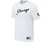 MLB Chicago White Sox Nike Away Practice T-Shirt White