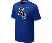 MLB Chicago White Sox Nike Heathered Blue Club Logo T-Shirt