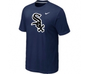MLB Chicago White Sox Nike Heathered D.Blue Club Logo T-Shirt
