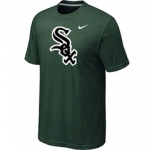 MLB Chicago White Sox Nike Heathered D.Green Club Logo T-Shirt