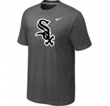 MLB Chicago White Sox Nike Heathered D.Grey Club Logo T-Shirt