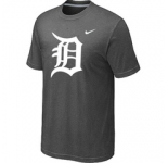 MLB Detroit Tigers Heathered D.Grey Nike Blended T-Shirt