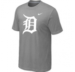 MLB Detroit Tigers Heathered L.Grey Nike Blended T-Shirt