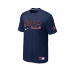 MLB Houston Astros D.Blue Nike Short Sleeve Practice T-Shirt