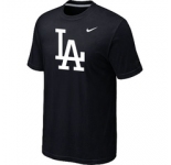 MLB Los Angeles Dodgers Nike Logo Legend Black T-Shirt