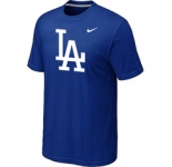 MLB Los Angeles Dodgers Nike Logo Legend Blue T-Shirt