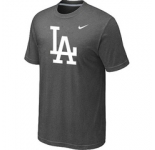 MLB Los Angeles Dodgers Nike Logo Legend Grey T-Shirt