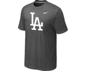 MLB Los Angeles Dodgers Nike Logo Legend Grey T-Shirt