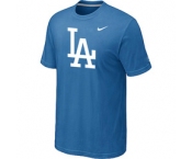 MLB Los Angeles Dodgers Nike Logo Legend light Blue T-Shirt
