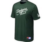 MLB Los Angeles Dodgers Nike Short Sleeve Practice T-Shirt light D.Green