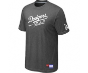 MLB Los Angeles Dodgers Nike Short Sleeve Practice T-Shirt light D.Grey