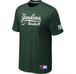 MLB New York Yankees D.Green Nike Short Sleeve Practice T-Shirt