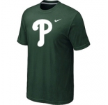 MLB Philadelphia Phillies Heathered D.Green Nike Blended T-Shirt