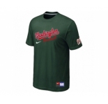 MLB Washington Nationals D.Green Nike Short Sleeve Practice T-Shirt