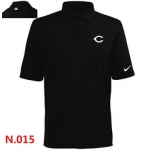Nike Cincinnati Reds 2014 Players Performance Polo -Black