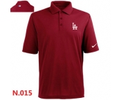 Nike Los Angeles Dodgers 2014 Players Performance Polo -Red