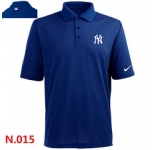 Nike New York Yankees 2014 Players Performance Polo -Blue