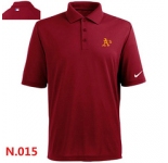 Nike Oakland Athletics 2014 Players Performance Polo -Red-3