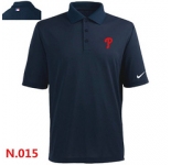 Nike Philadelphia Phillies 2014 Players Performance Polo -Dark blue