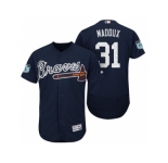 Men's Atlanta Braves #31 Greg Maddux 2017 Spring Training Flex Base Authentic Collection Stitched Baseball Jersey