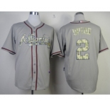 mlb jerseys atlanta braves #2 upton grey[number camo]