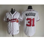 mlb jerseys atlanta braves #31 maddux white