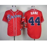 mlb jerseys atlanta braves #44 hank red[2014 new][hank]
