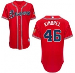 mlb jerseys atlanta braves #46 kimbrel red[2014 new]